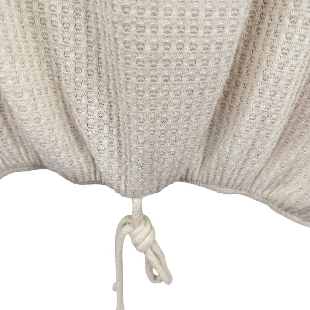 Easel Boho Patchwork Shirt Size Medium Waffle Ove… - image 3